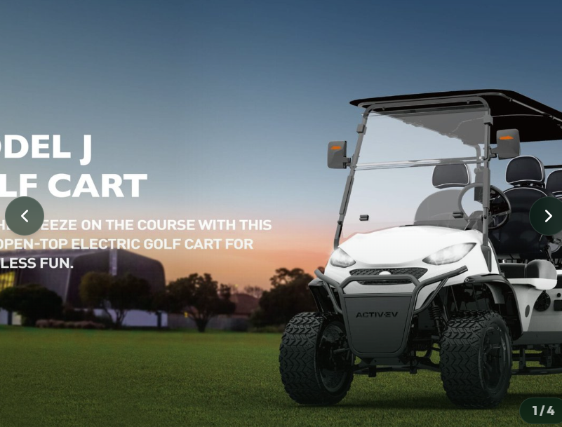 Model J Golf Cart.